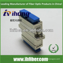 SC duplex singlemode fiber optic adapter,Metal housing